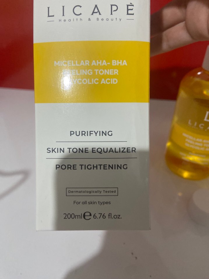 Licape Gözenek Sıkılaştırıcı Peeling Tonik 200 ml - Görsel 4