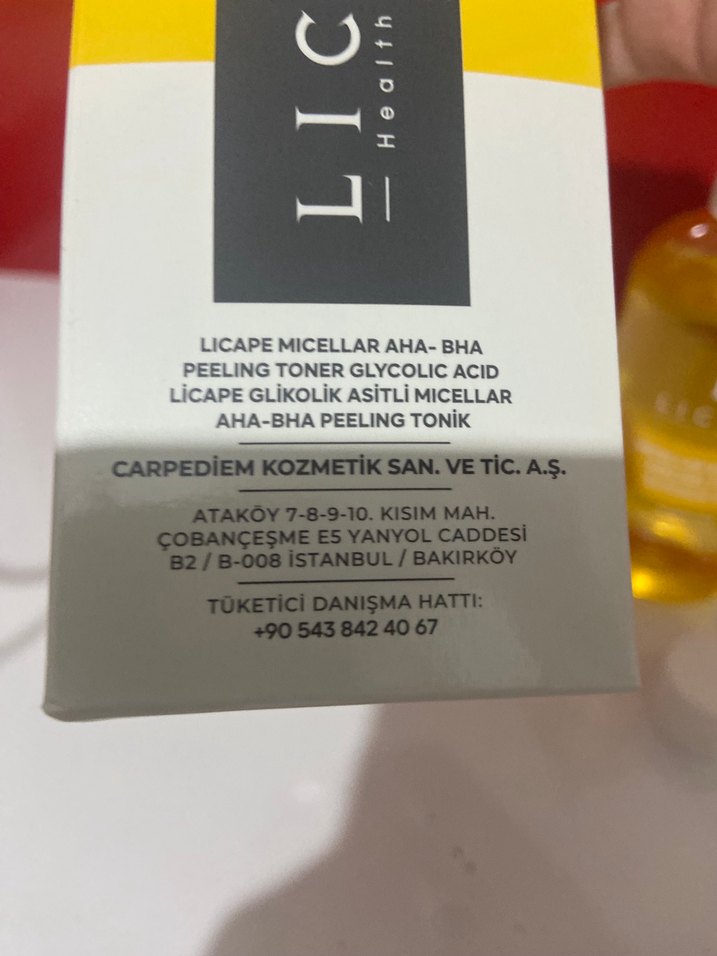 Licape Gözenek Sıkılaştırıcı Peeling Tonik 200 ml - Görsel 5