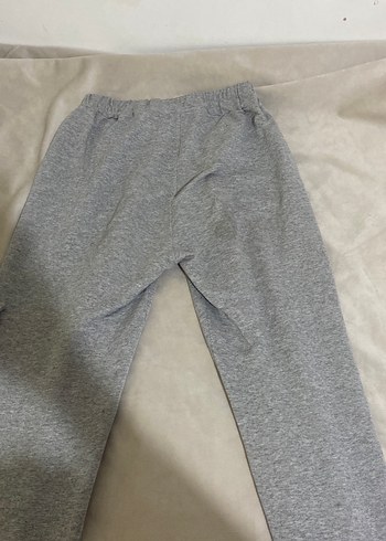 Gri Rahat Kesim Kadın Eşofman Altı - Görsel 5