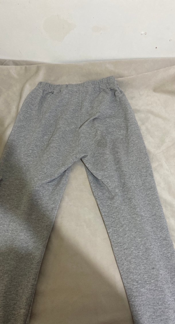 Gri Rahat Kesim Kadın Eşofman Altı - Görsel 5