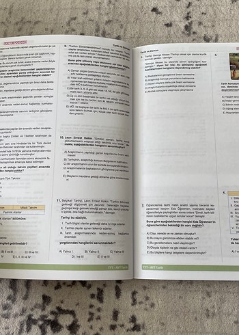 Beden Tarih TYT Konu Destekli Soru Bankası