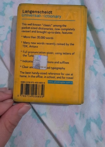 Langenscheidt Türkçe İngilizce Sözlük - Görsel 2