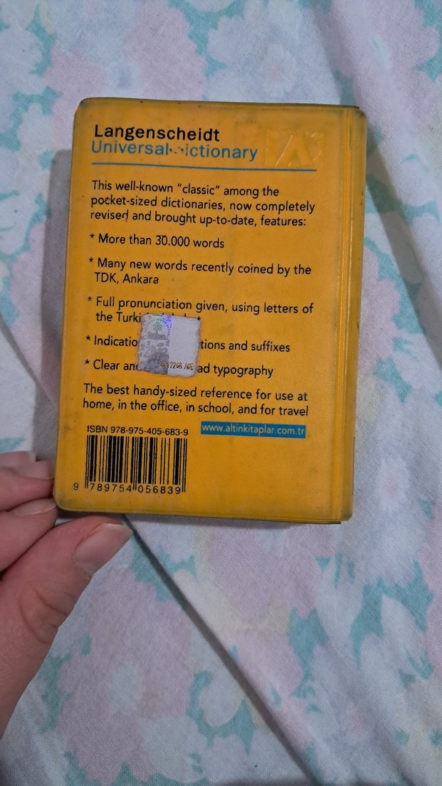 Langenscheidt Türkçe İngilizce Sözlük - Görsel 2