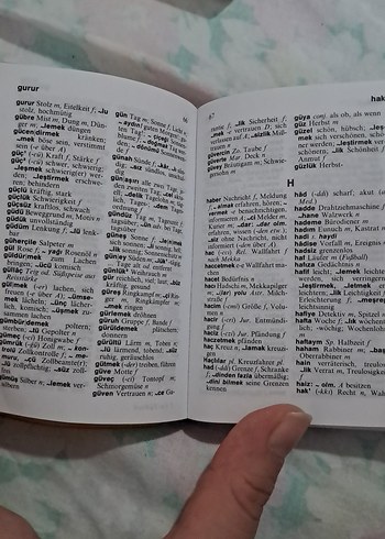 Langenscheidt Türkçe-Almanca Sözlük - Görsel 3