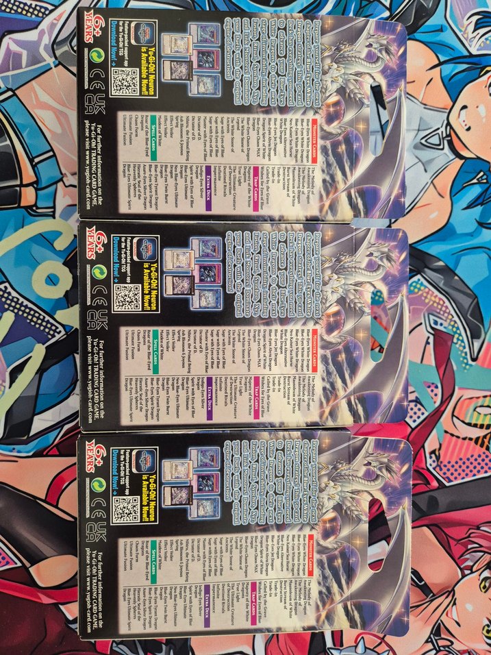 Yugioh Blue-Eyes White Destiny Yapı Destesi x3 - Görsel 2