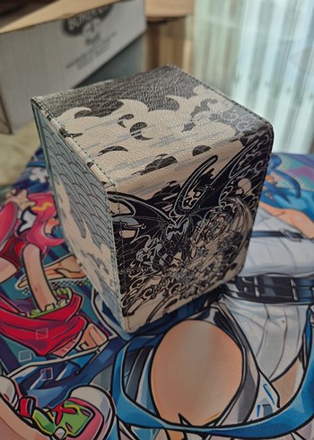 Yugioh/Magic Blue-Eyes White Dragon Kart Kutusu/Deckbox - Görsel 2