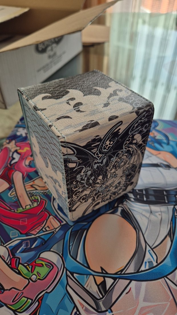 Yugioh/Magic Blue-Eyes White Dragon Kart Kutusu/Deckbox - Görsel 2