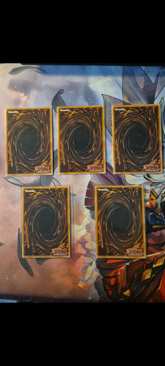 Yu gi oh Quarter Century Rare Exodia Set - Görsel 2