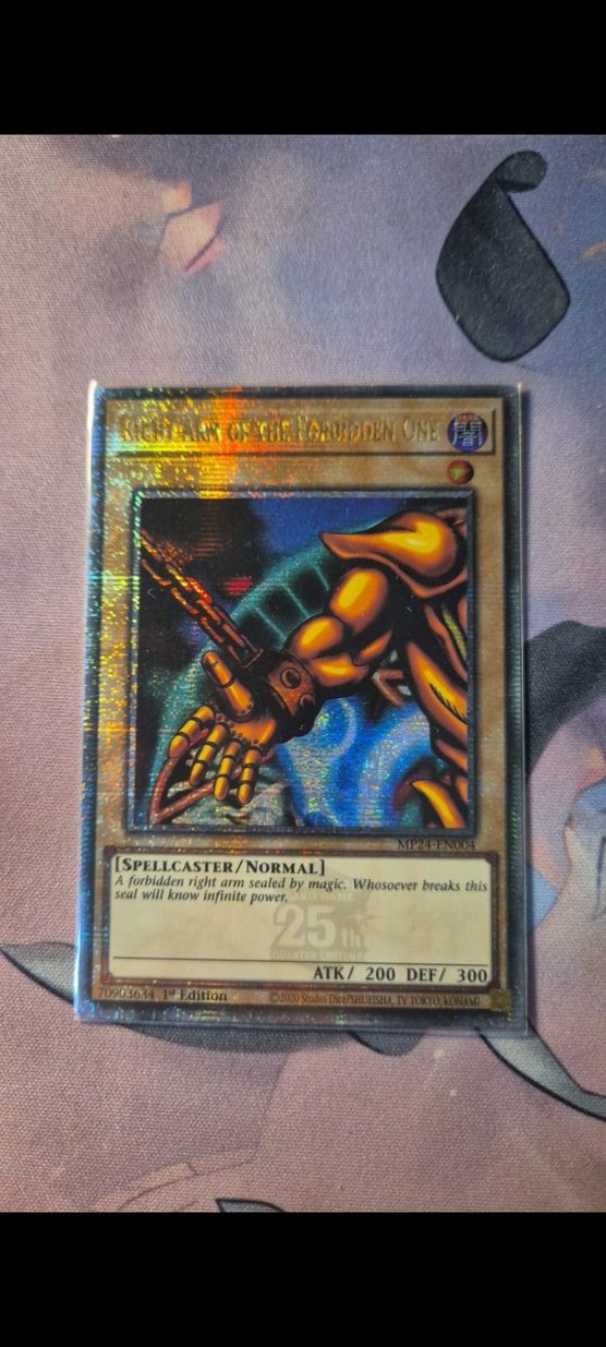 Yu gi oh Quarter Century Rare Exodia Set - Görsel 3