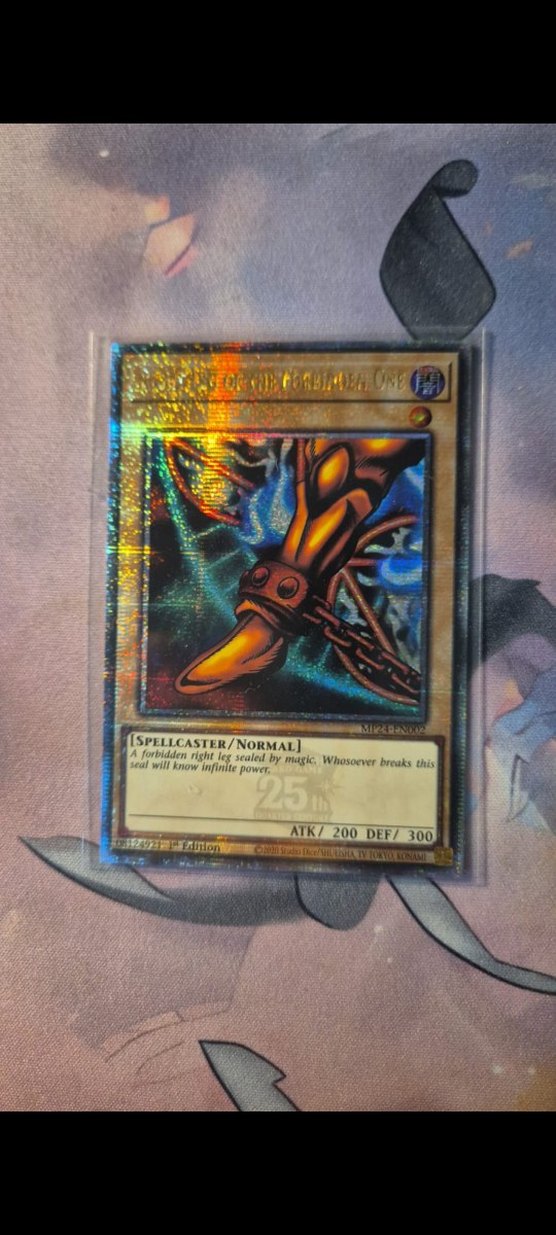 Yu gi oh Quarter Century Rare Exodia Set - Görsel 5