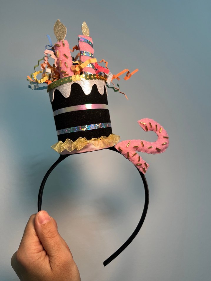 Pasta taç,mumlutaç,doğumgünütaçı - Görsel 2