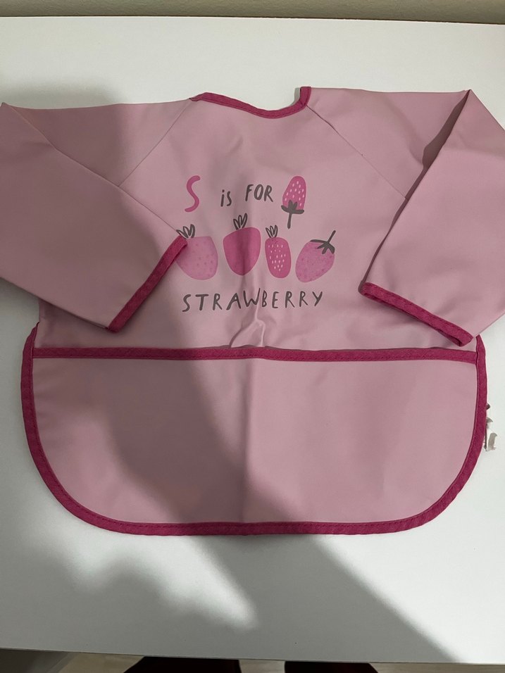 Uzun Kollu Bebek Önlüğü - Görsel 2