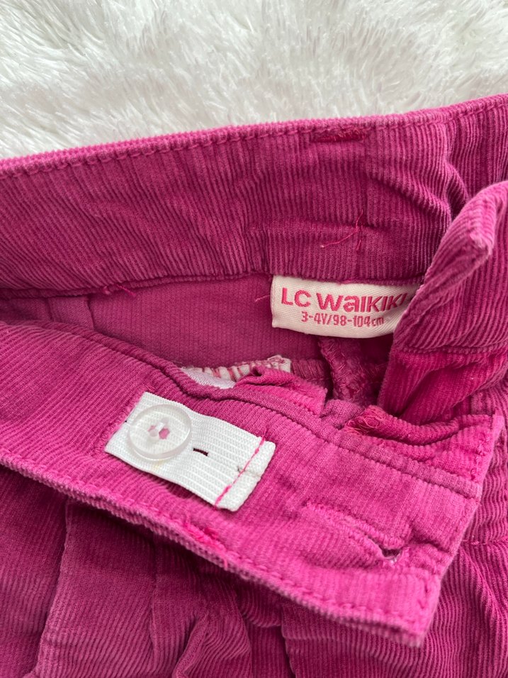 Kadife  Kız Şortu - Görsel 3