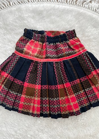 Kadife kız çocuk etek - Görsel 2