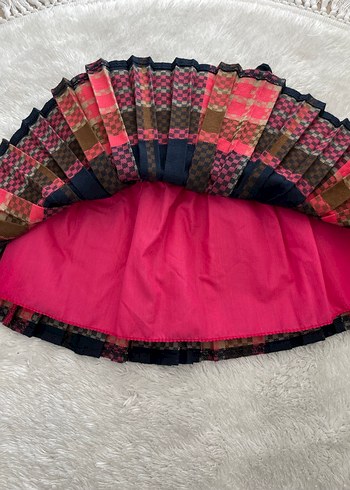 Kadife kız çocuk etek - Görsel 3