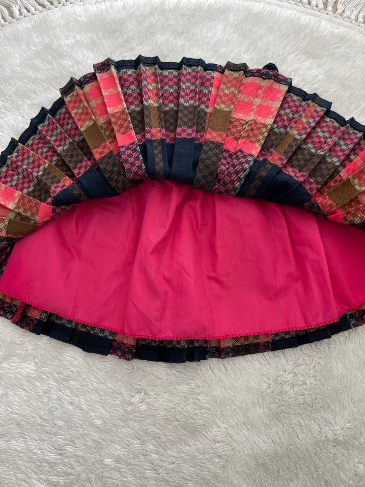 Kadife kız çocuk etek - Görsel 3