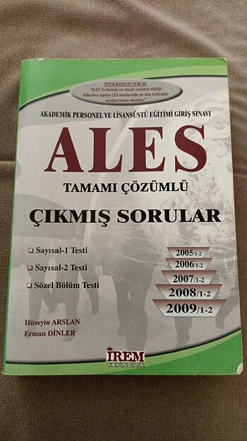 ALES çıkmış sorular 