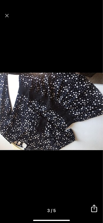 xs Beden Transparan bluz