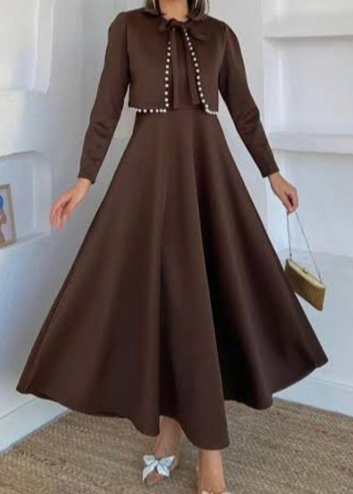 Tesettür elbise - Görsel 2