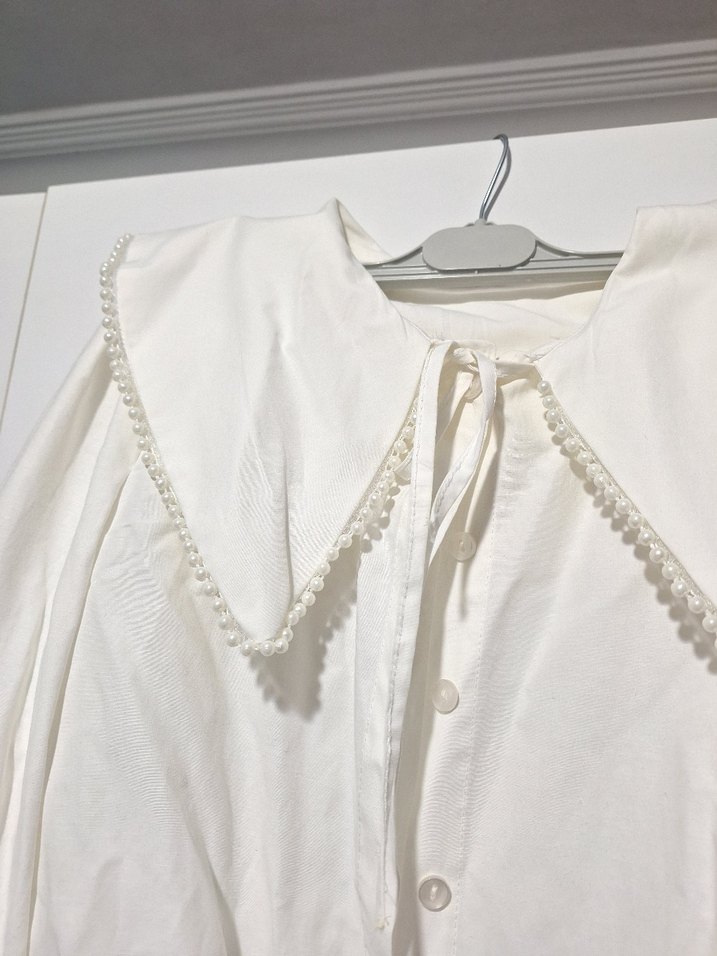 Beyaz yakalı gömlek - Görsel 3