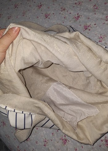  Beden ten rengi Renk büyük kumaş çanta