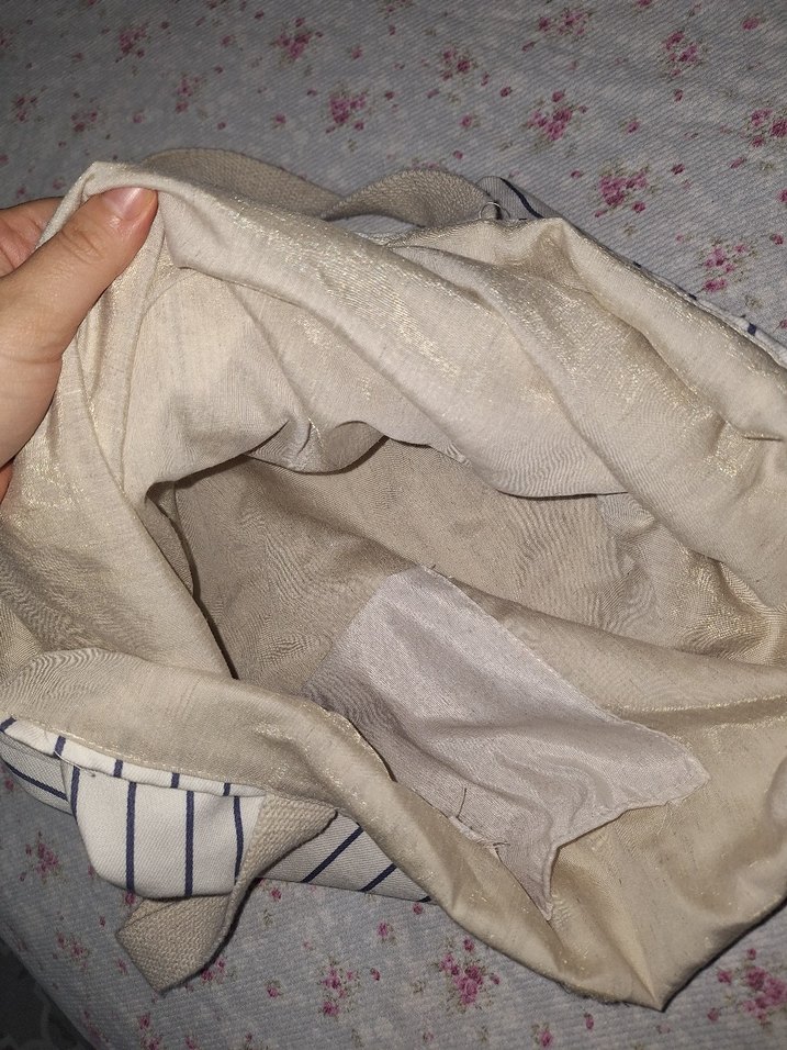 büyük kumaş çanta - Görsel 4