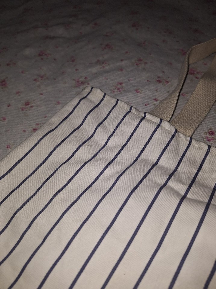 büyük kumaş çanta - Görsel 2