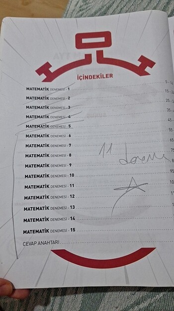  Ayt mat denemesi