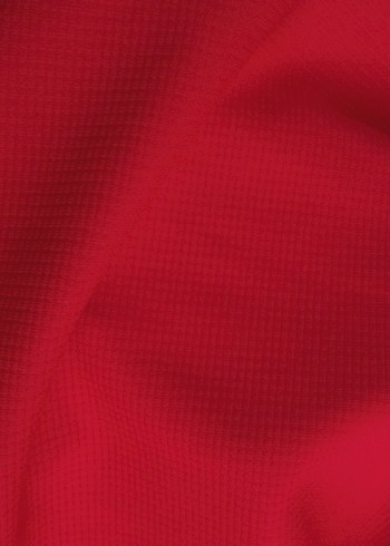 Kırmızı Midi Boy Salaş Kadın Etek - Görsel 8