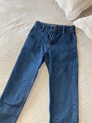 xs Beden mavi Renk Yüksek bel jean