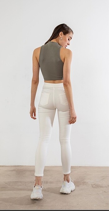 Topshop Beyaz pantolon