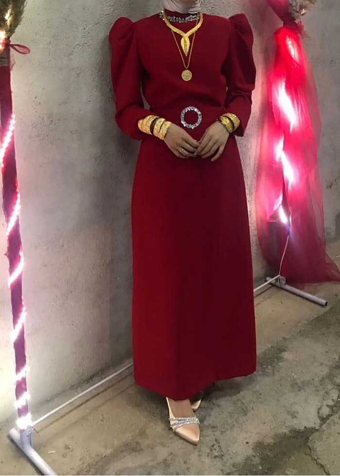 Tesettür elbise - Görsel 3