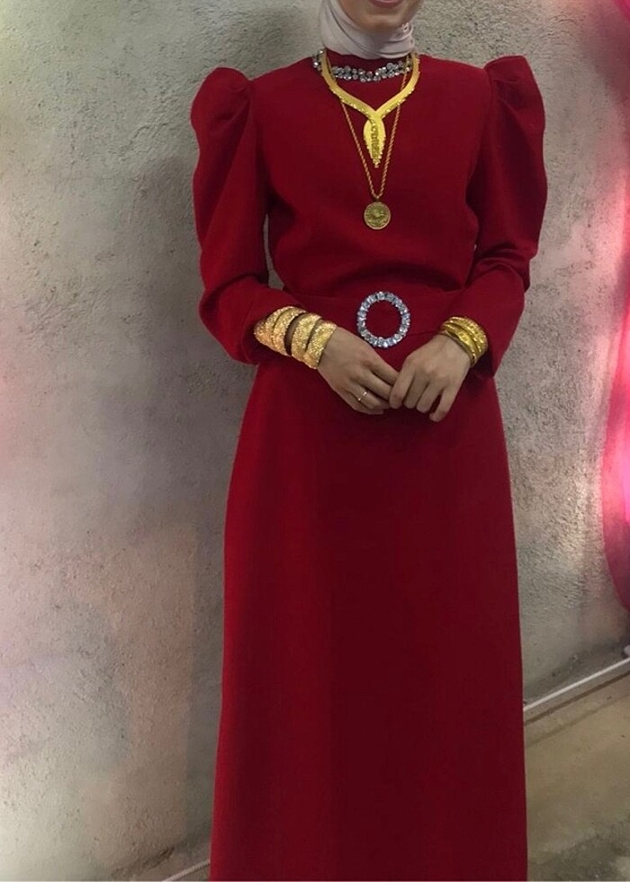 Tesettür elbise - Görsel 4