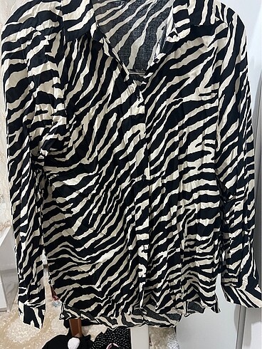 Zebra desen gömlek