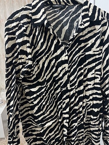 LC Waikiki Zebra desen gömlek