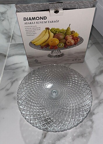 Ayaklı Sunum Tabağı