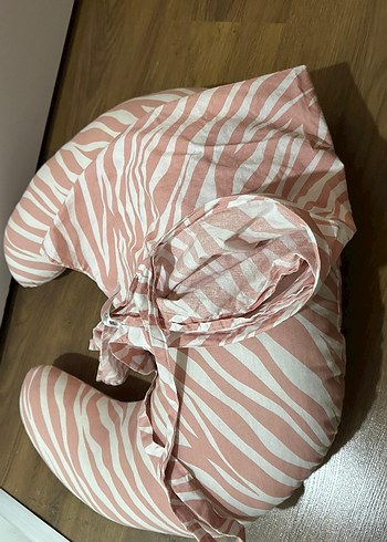 Baby Mom Pembe Emzirme Yastığı seti - Görsel 3
