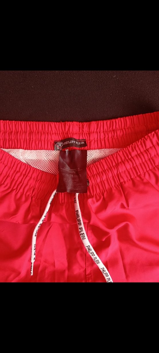 Erkek Kırmızı Mini Deniz Şortu - Görsel 2