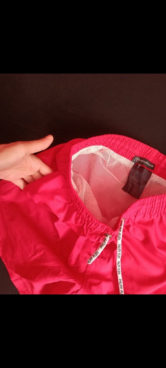 Erkek Kırmızı Mini Deniz Şortu - Görsel 3