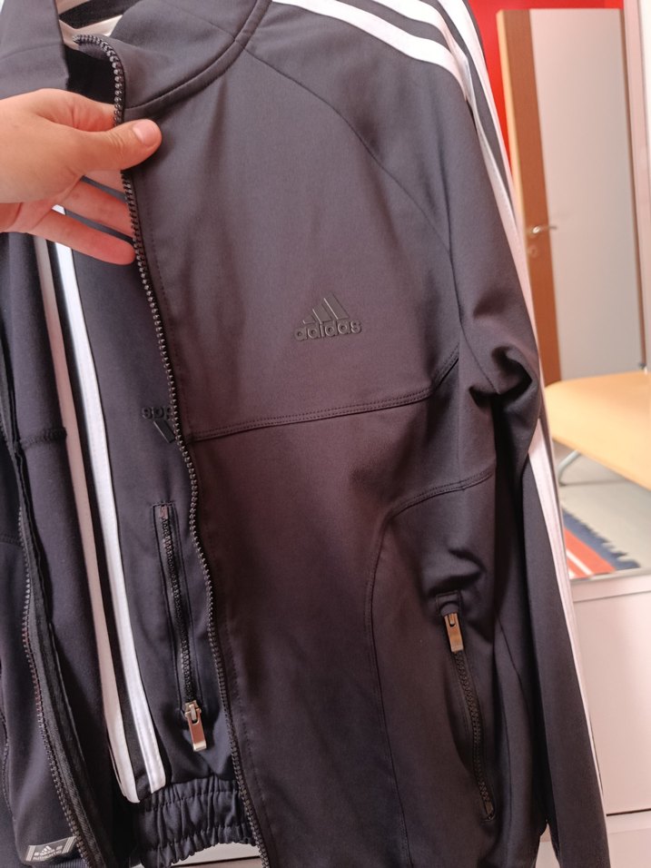 Fermuarlı Siyah Erkek Spor Ceket - Görsel 2