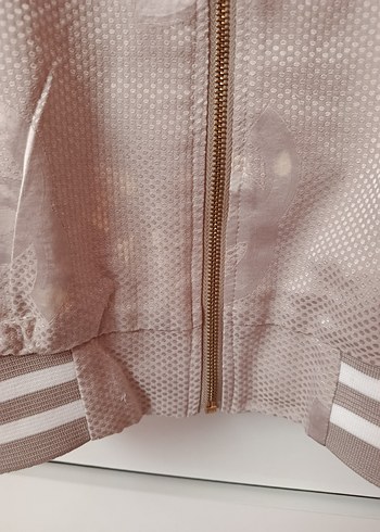 Bej Kısa Parlak Kadın Ceket - Görsel 7