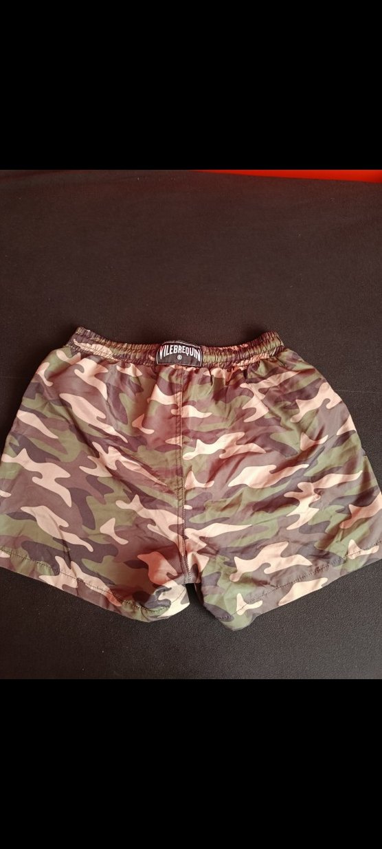 Erkek Kamuflaj Desenli Mini Şort - Görsel 3