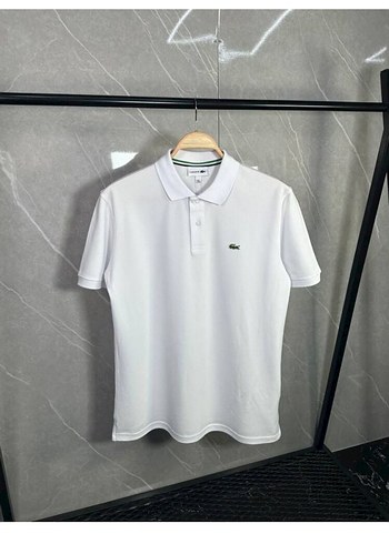 Lacoste Beyaz Polo Tisort