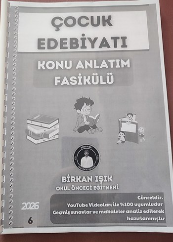 okul öncesi öğretmenliği i Konu Anlatım Fasikülü - Görsel 9