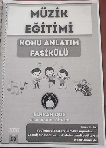 okul öncesi öğretmenliği i Konu Anlatım Fasikülü - Görsel 4