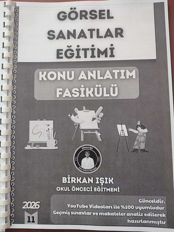 okul öncesi öğretmenliği i Konu Anlatım Fasikülü - Görsel 5