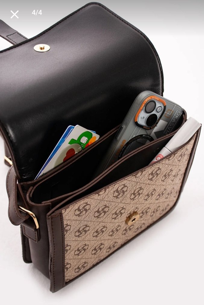 Kahverengi Modern Kadın Çanta - Görsel 3