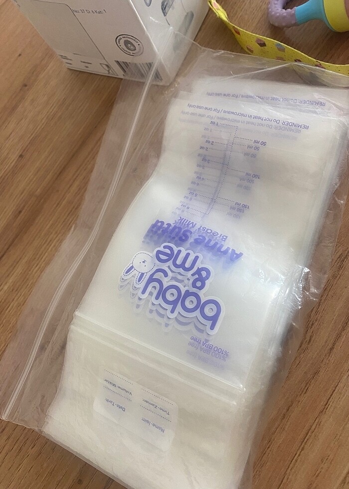 Az kullanılmış bebek bakım ürünleri emzık ve suzgeclı emzık sade - Görsel 3