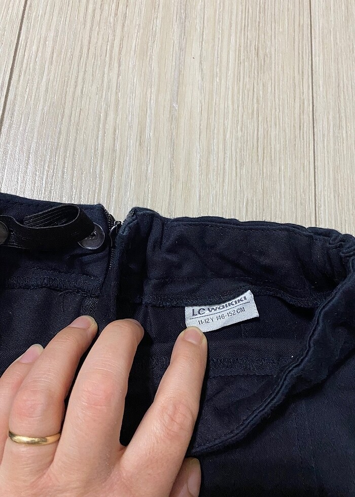 Lcw kruvaze şort etek ve deri şort etek 11-12 yaş - Görsel 3