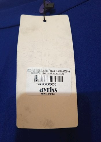 Mavi Kadın Kumaş Pantolon - Görsel 4